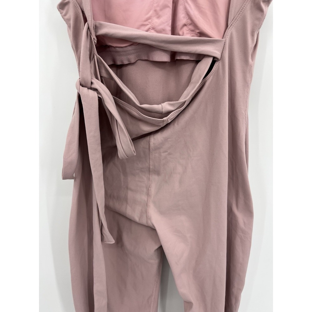 Namastetics Yoga Ballet Jumpsuit One Piece Size Small Pink Padded Bra - Picture 7 of 9